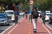 Ciclovia na avenida Paulista 