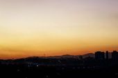 Fim de tarde seco em São Paulo 