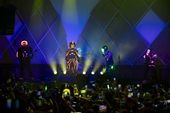 The Living Tombstone faz show em São Paulo 