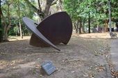 Escultura no Parque da Luz 