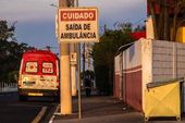 Ambulância do Samu em Marília 
