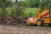 Manejo de compostagem trator leiras 