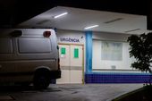 Oswaldo Forte/Fotoarena Emergência de hospital de noite