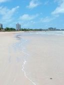 Pablo De Luca/Fotoarena A Praia da Avenida imprópria para banho
