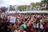 Manifestação Mulheres Vivas em João Pessoa 