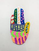 Passo a passo de mão de argila 