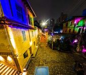 Viela de paralelepípedos da Vila Itororó 