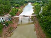 Crise hídrica reduz nível da represa 