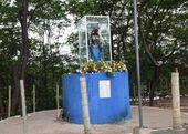 Estátua de Iemanjá vandalizada em Teresina 