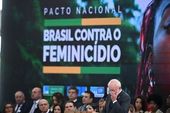 Lula lança Enfrentamento ao Feminicídio 