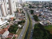 Vista aérea da Marginal Botafogo 