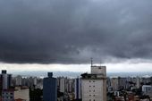 Céu nublado em São Paulo 