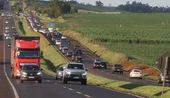 Rodovias congestionadas volta do feriadão 