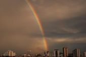 Arco íris em SP 