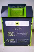 Ponto de coleta pilhas e eletroeletrônicos 