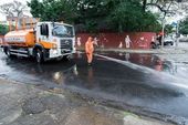 Limpeza urbana com água de reuso 