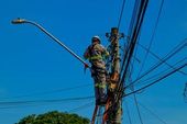 Troca da fiação energia eletrica EDP 