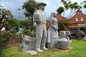 Monumento aos 150 anos Imigração Italiana 