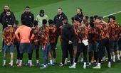 Treino do Shakhtar Donetsk 