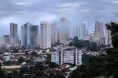 Vista panorâmica região central de Marília 