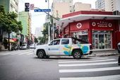 Carro de manutenção da Sabesp 