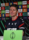 Glasner na coletiva do Crystal Palace 