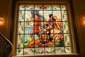 Quadro vitral Palácio Campo das Princesas 