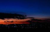 Fim de tarde de Outono na capital paulista 