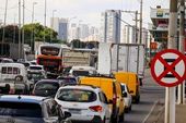Rodízio de veículos suspenso no feriadão 