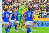 Suécia x Itália futebol feminino 