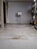 Quadra de basquete na Arena Castelão 