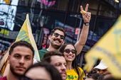 Torcida brasileira em Nova York 