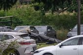 Destroços dos Helicóptros no Recreio 