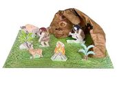 Passo a passo de caverna pré histórica 