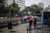 Clima chuvoso em São Paulo 