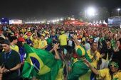 Escócia x Brasil Arena Copacabana RJ 
