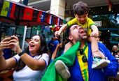 Brasil X Japão torcedores em São Paulo 