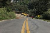 DER libera ponte na Rodovia Lix da Cunha 