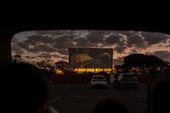Cinema drive in em Brasília 