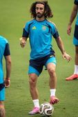Treino da seleção espanhola 