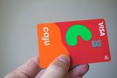 Cartão magnético de crédito VISA 