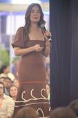 Fátima Bernardes e Selma na ExpoEduc 