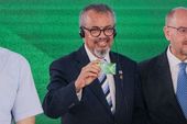 Lula Recebe Tedros Adhanom no Andaraí 