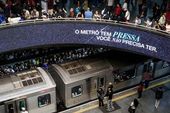 Problemas na linha azul do metrô em SP 