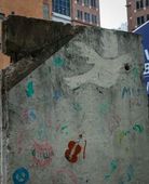 Fragmento do Muro de Berlim em São Paulo 