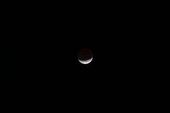 Eclipse lunar na Bahia 