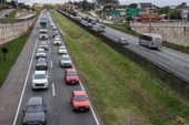 Retorno do feriadão nas rodovias do Paraná 