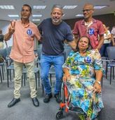 Cand Arthur Lira em reunião entidades PCD 