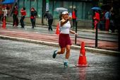 Paulista recebe público sob chuva 