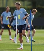 Treino da Seleção Inglesa 